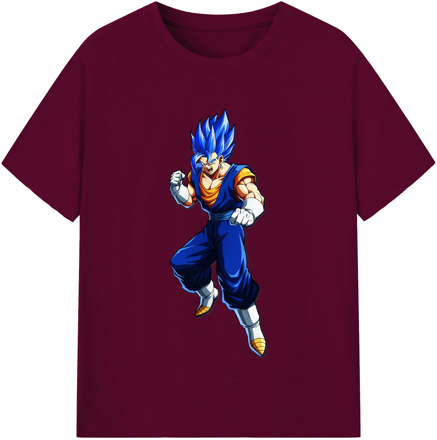 （画像用） ドラゴンボール ベジット DRAGON BALL Vegetto レディースカジュアルプリントTシャツ（綿100％）